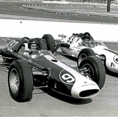 Jimmy aux côtés de Dan Gurney sur leur Lotus Ford 29
© Indianapolis Motor Spedway
